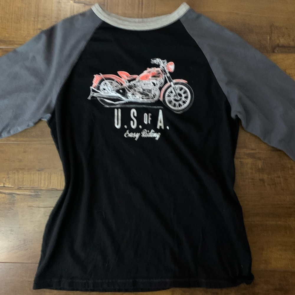 Y2K biker top